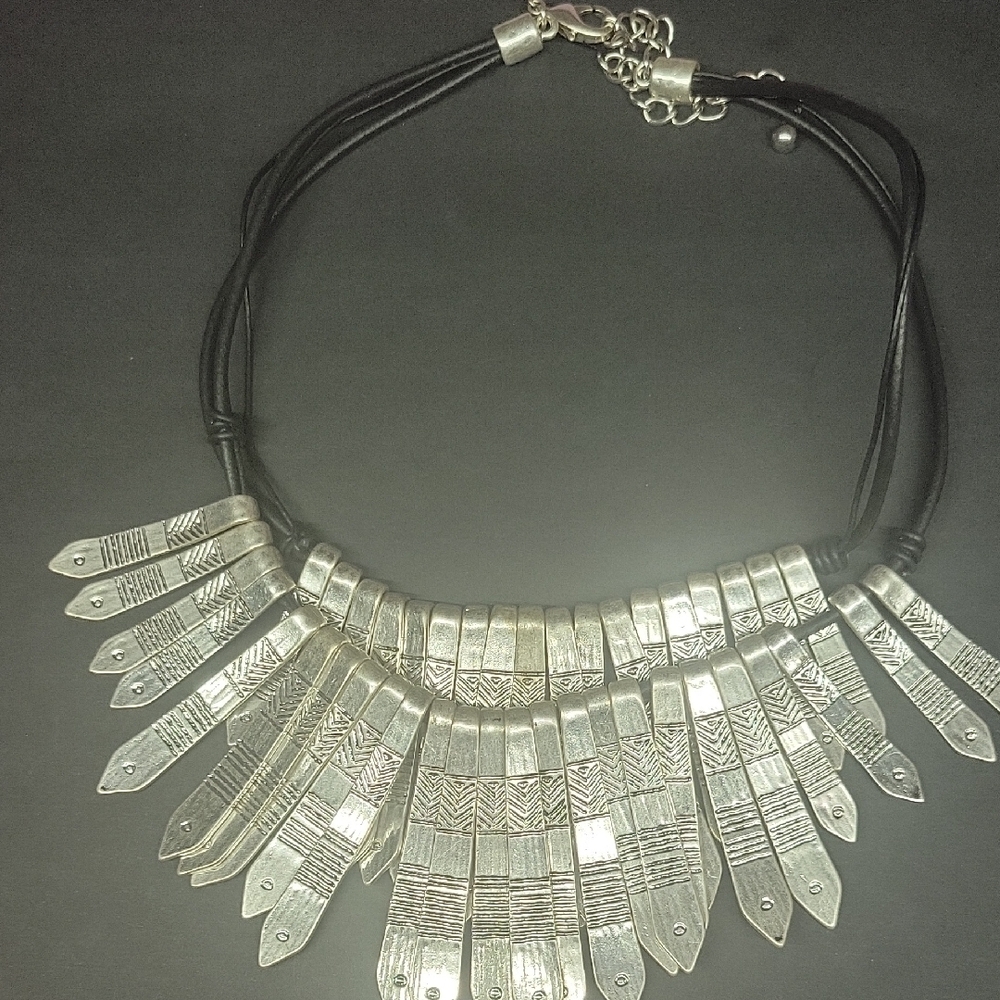 Silver Statement Necklace